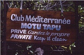 Motu Tapu near Bora Bora